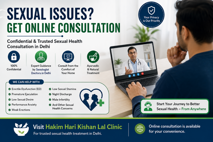 Sexual Issues? Get Online Consultation